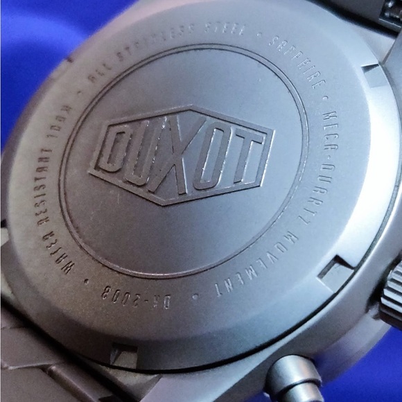 Duxot DX-2008 Matte Green Consillio Mecca Quartz Chrono Men's Watch EUC - Picture 4 of 8